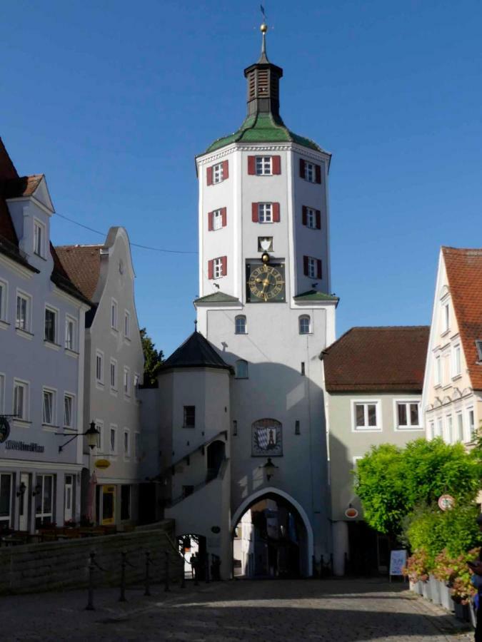 Fewo Zum Kuhturm Günzburg Esterno foto