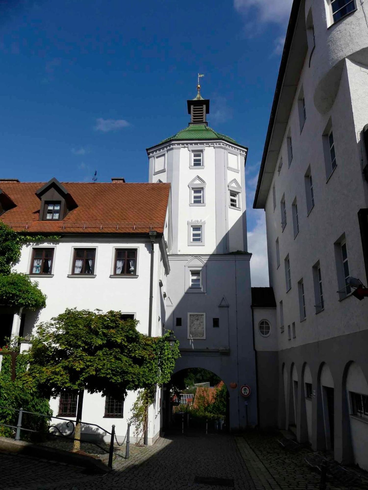 Fewo Zum Kuhturm Günzburg Esterno foto