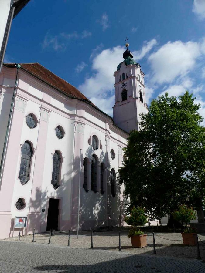 Fewo Zum Kuhturm Günzburg Esterno foto